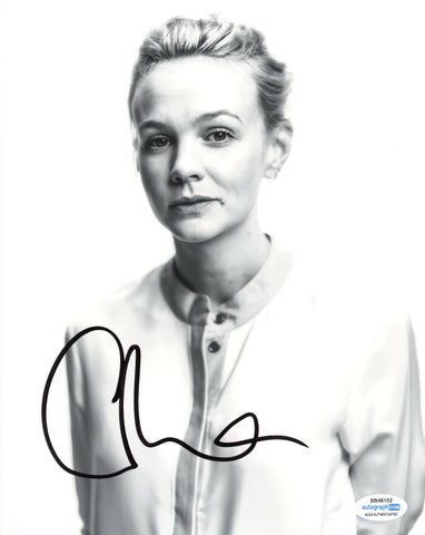 CAREY MULLIGAN SIGNED 8X10 PHOTO 6 ACOA