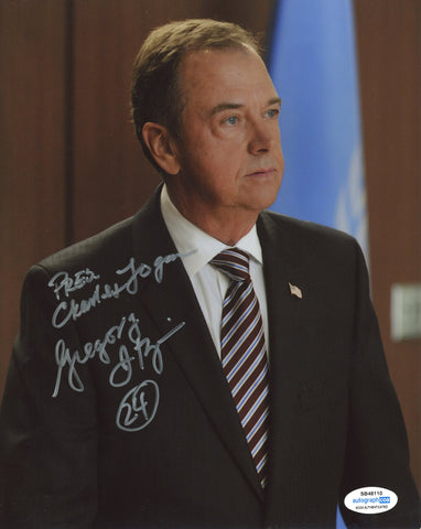 GREGORY ITZIN SIGNED 24 8X10 PHOTO ACOA