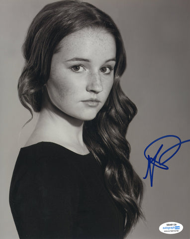 KAITLYN DEVER SIGNED 8X10 PHOTO 3 ACOA