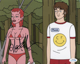 NATASHA LEGGERO SIGNED UGLY AMERICANS 8X10 PHOTO ACOA