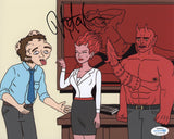 NATASHA LEGGERO SIGNED UGLY AMERICANS 8X10 PHOTO 2 ACOA