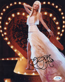 PARIS HILTON SIGNED 8X10 PHOTO 7 ACOA