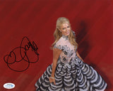 PARIS HILTON SIGNED 8X10 PHOTO 6 ACOA