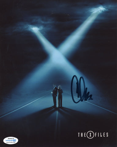 CHRIS CARTER SIGNED THE X FILES 8X10 PHOTO ACOA