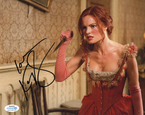 KATE BOSWORTH SIGNED THE WARRIOR'S WAY 8X10 PHOTO ACOA