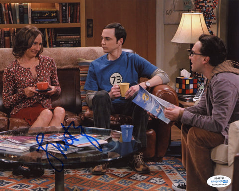 LAURIE METCALF SIGNED BIG BANG THEORY 8X10 PHOTO 2 ACOA