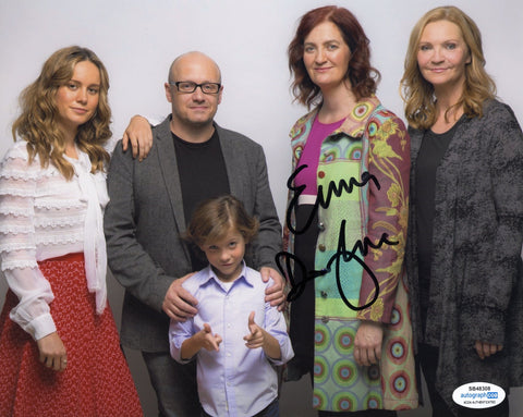 EMMA DONOGHUE SIGNED ROOM 8X10 PHOTO 2 ACOA