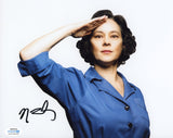MEG TILLY SIGNED BOMB GIRLS 8X10 PHOTO ACOA