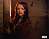 OLIVIA COOKE SIGNED BATES MOTEL 8X10 PHOTO 2 ACOA
