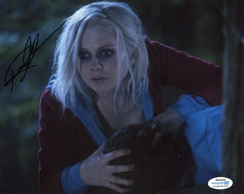 ROSE MCIVER SIGNED IZOMBIE 8X10 PHOTO 4 ACOA