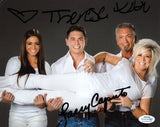 THERESA & LARRY CAPUTO SIGNED LONG ISLAND MEDIUM 8X10 PHOTO ACOA