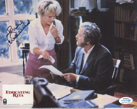 JULIE WALTERS SIGNED EDUCATING RITA 8X10 PHOTO ACOA