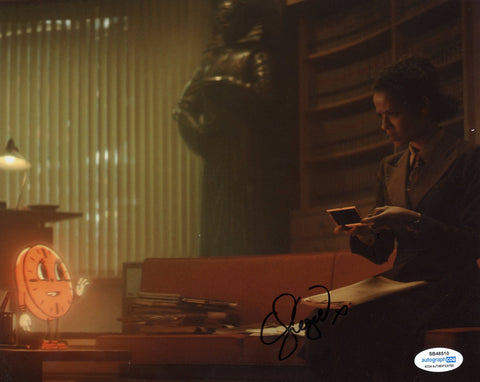 GUGU MBATHA-RAW SIGNED LOKI 8X10 PHOTO 2 ACOA MARVEL