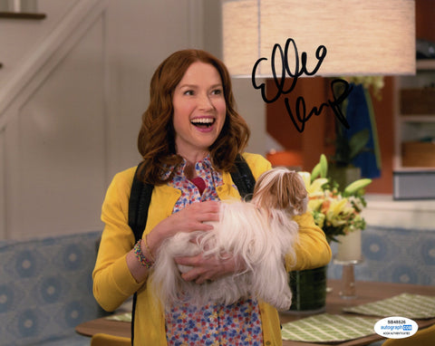 ELLIE KEMPER SIGNED UNBREAKABLE KIMMY SCHMIDT 8X10 PHOTO ACOA