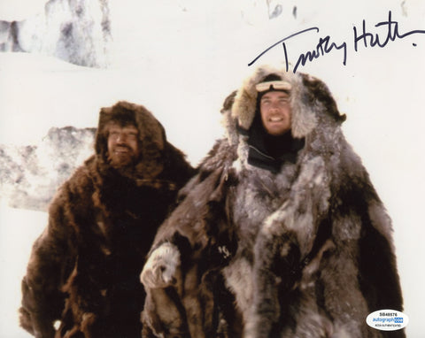 TIMOTHY HUTTON SIGNED ICEMAN 8X10 PHOTO ACOA