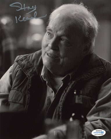 STACY KEACH SIGNED NEBRASKA 8X10 PHOTO 2 ACOA