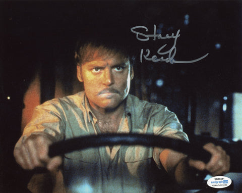 STACY KEACH SIGNED ROAD GAMES 8X10 PHOTO ACOA