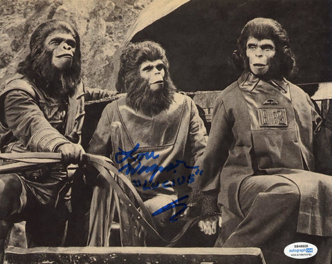 LOU WAGNER SIGNED PLANET OF THE APES 8X10 PHOTO 2 ACOA