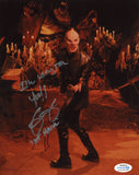MARK METCALF SIGNED BUFFY THE VAMPIRE SLAYER 8X10 PHOTO 6 ACOA