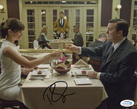 RICKY GERVAIS SIGNED THE INVENTION OF LYING 8X10 PHOTO 2 ACOA