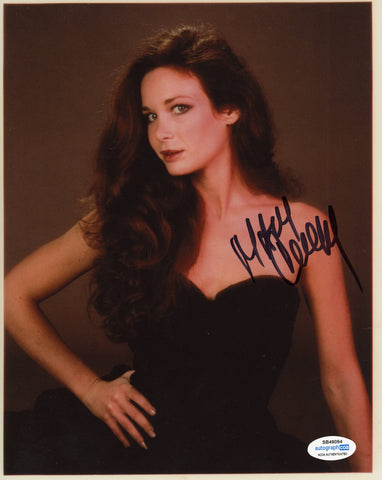 MARY CROSBY SIGNED 8X10 PHOTO ACOA