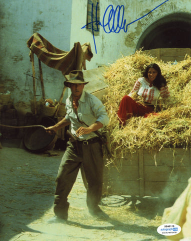KAREN ALLEN SIGNED INDIANA JONES RAIDERS OF THE LOST ARK 8X10 PHOTO 7 ACOA