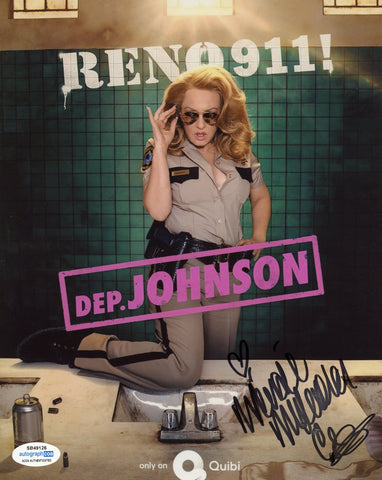 WENDI MCLENDON-COVEY SIGNED RENO 911! 8X10 PHOTO ACOA