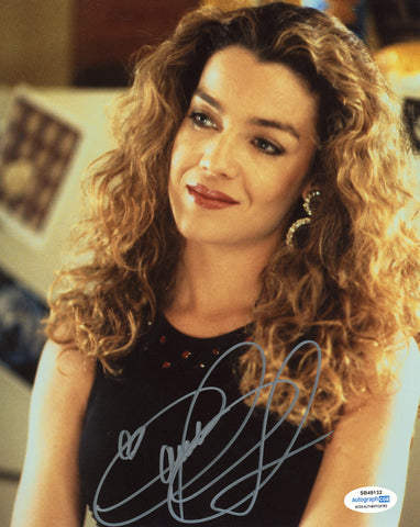 CLAUDIA CHRISTIAN SIGNED HEXED 8X10 PHOTO 3 ACOA