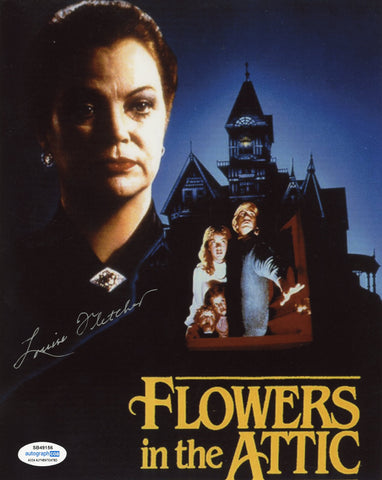 LOUISE FLETCHER SIGNED FLOWERS IN THE ATTIC 8X10 PHOTO 2 ACOA