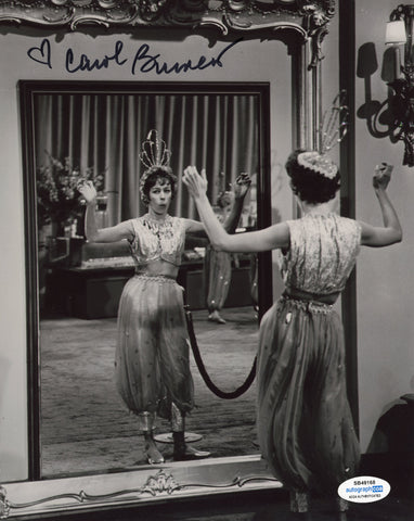 CAROL BURNETT SIGNED THE TWILIGHT ZONE 8X10 PHOTO ACOA