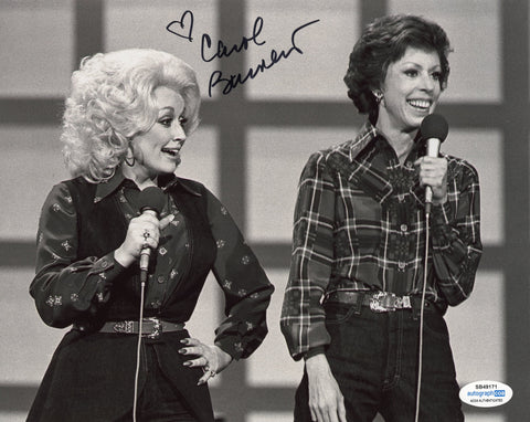CAROL BURNETT SIGNED 8X10 PHOTO 11 ACOA