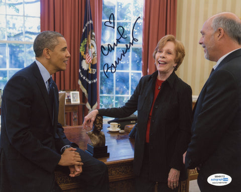 CAROL BURNETT SIGNED 8X10 PHOTO 7 ACOA