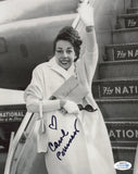 CAROL BURNETT SIGNED 8X10 PHOTO 3 ACOA