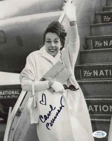 CAROL BURNETT SIGNED 8X10 PHOTO 3 ACOA