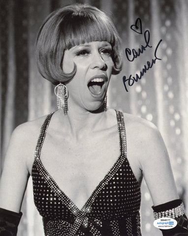 CAROL BURNETT SIGNED 8X10 PHOTO 4 ACOA