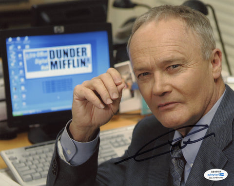 CREED BRATTON SIGNED THE OFFICE 8X10 PHOTO ACOA