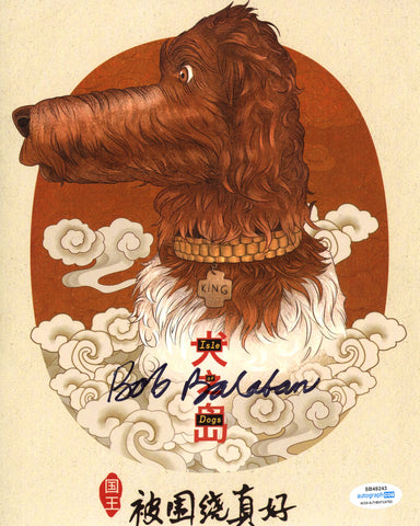 BOB BALABAN SIGNED ISLE OF DOGS 8X10 PHOTO ACOA