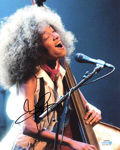 ESPERANZA SPALDING SIGNED 8X10 PHOTO 6 ACOA