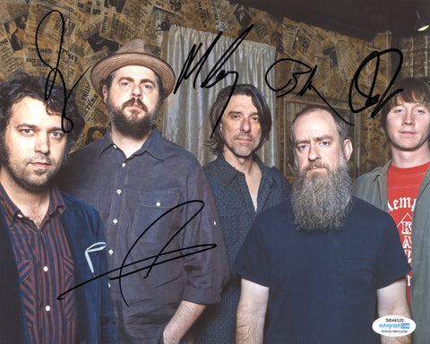 DRIVE-BY TRUCKERS SIGNED 8X10 PHOTO 4 ACOA