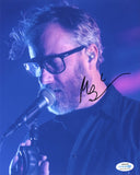 MATT BERNINGER SIGNED THE NATIONAL 8X10 PHOTO 13 ACOA