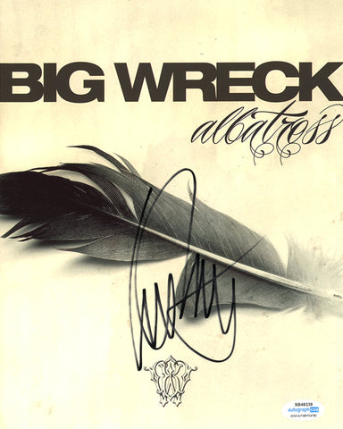 IAN THORNLEY SIGNED BIG WRECK 8X10 PHOTO 2 ACOA