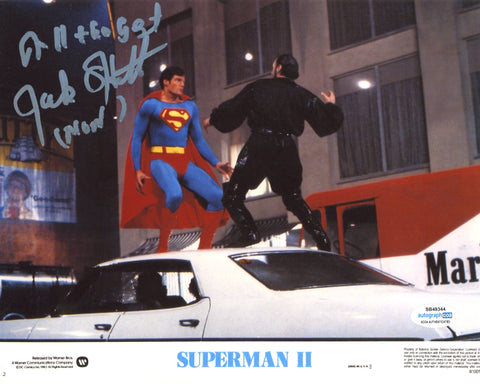 JACK O'HALLORAN SIGNED SUPERMAN 8X10 PHOTO 2 ACOA