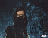 ALAN WALKER SIGNED 8X10 PHOTO 3 ACOA