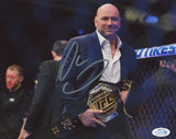 DANA WHITE SIGNED UFC PRESIDENT 8X10 PHOTO 5 ACOA