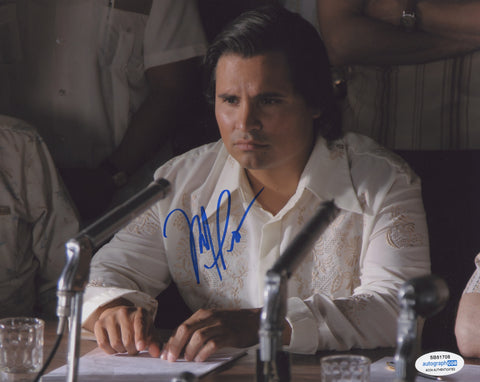 MICHAEL PENA SIGNED CESAR CHAVEZ 8X10 PHOTO 2 ACOA