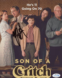MARK CRITCH SIGNED SON OF A CRITCH 8X10 PHOTO ACOA