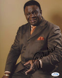 GEORGE WALLACE SIGNED STAND UP COMEDIAN 8X10 PHOTO 2 ACOA