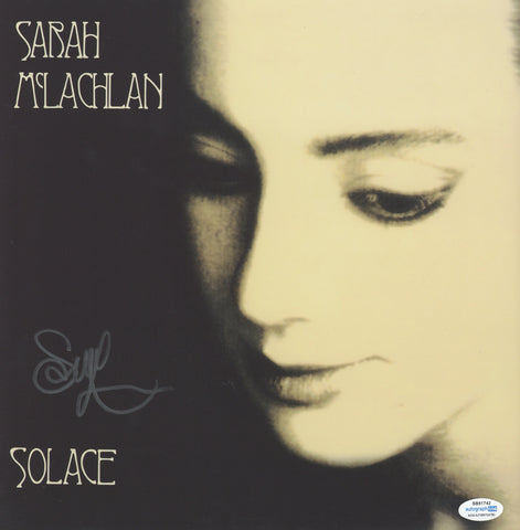 SARAH MCLACHLAN SIGNED SOLACE 12X12 PHOTO ACOA