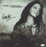 SARAH MCLACHLAN SIGNED AFTERGLOW 12X12 PHOTO ACOA