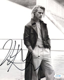 MCCAUL LOMBARDI SIGNED 8X10 PHOTO ACOA